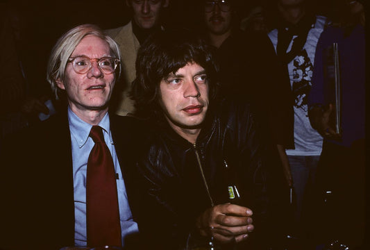Andy Warhol, Mick Jagger, NYC, 1977 - Morrison Hotel Gallery