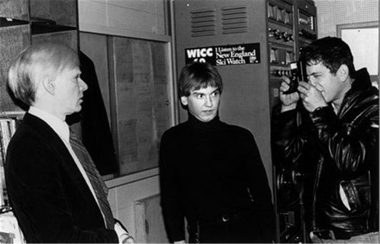 Andy Warhol, Walter Stedding, and Lou Reed, 1979 - Morrison Hotel Gallery