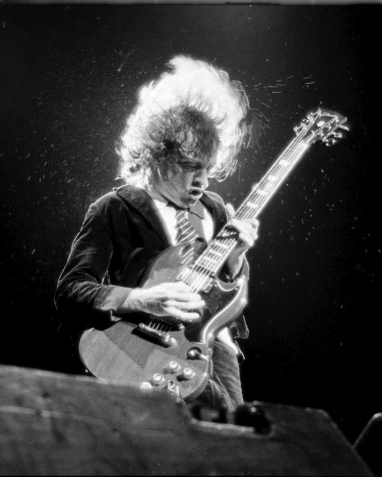 Angus Young Ac Dc 1986