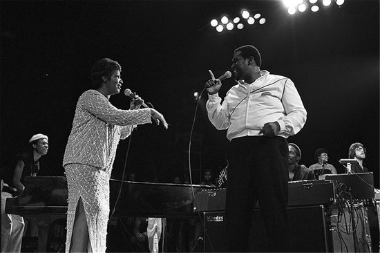 Aretha Franklin and Luther Vandross, Madison Square Garden, NYC, 1982 - Morrison Hotel Gallery