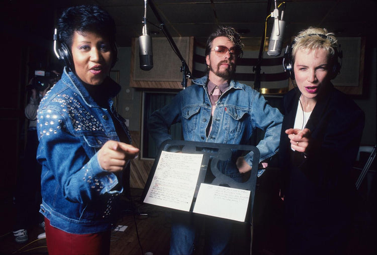Aretha Franklin, Annie Lennox & Dave Stewart, Detroit, MI, 1985 - Morrison Hotel Gallery
