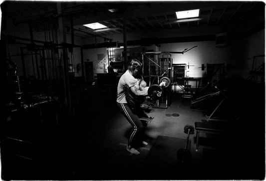 Arnold Schwarzenegger, Gold's Gym, Venice Beach, 1976 - Morrison Hotel Gallery
