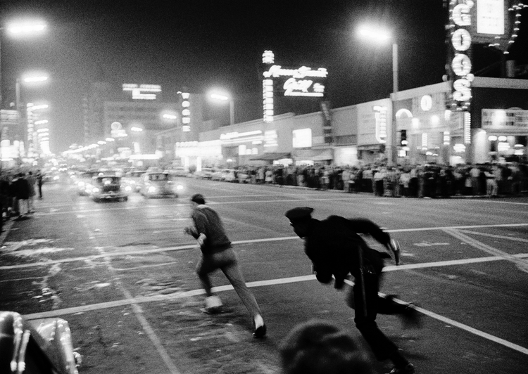 Arrest on Hollywood Boulevard, 1970 - Morrison Hotel Gallery