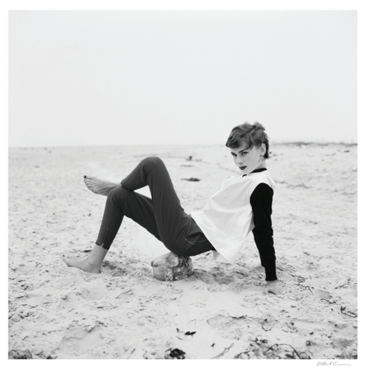 Audrey Hepburn, Malibu, 1953 - Morrison Hotel Gallery