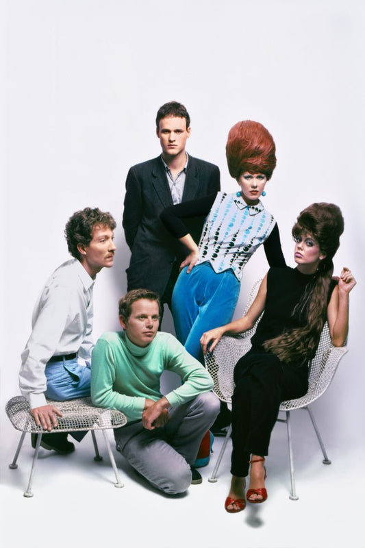 B52s, In Studio With Chair, 1980