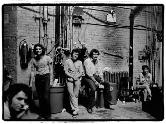 Backstage Scene at Fillmore East, 1971
