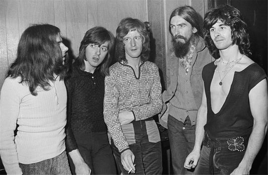 Badfinger with George Harrison, New York 1971