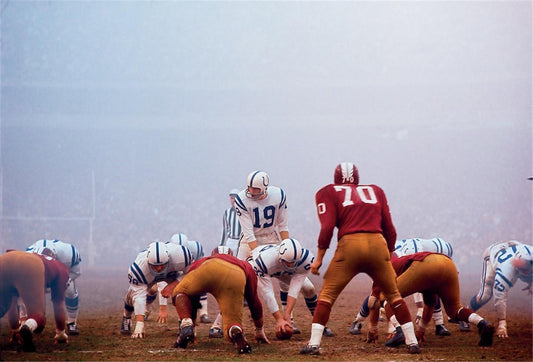 Baltimore Colts vs Washington Redskins