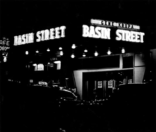 Basin Street Cafe, NYC, New York, 1950
