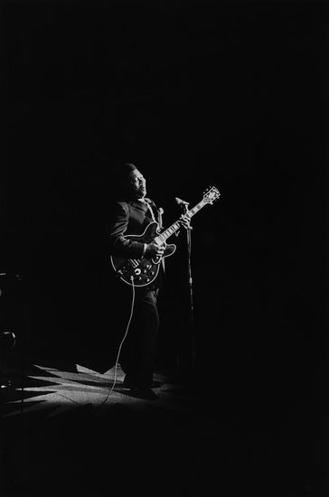 B.B. King, Rolling Stones Tour, Los Angeles, CA, 1969