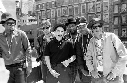 Beastie Boys and Run DMC, New York City, 1987