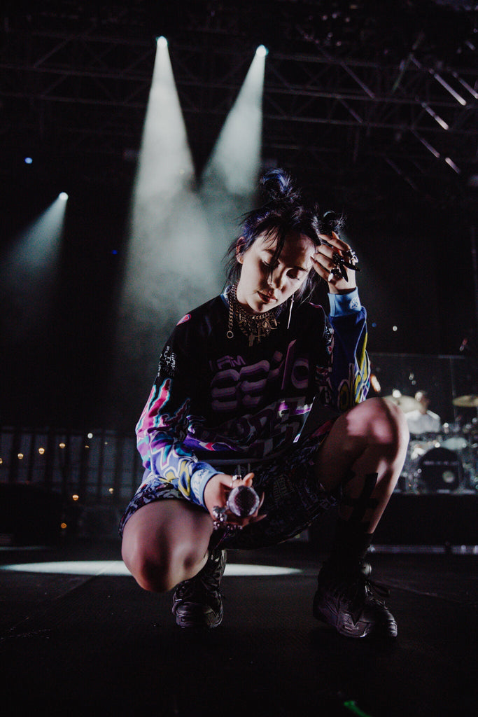 ミュージシャン Billieeilish BillieEilish wearing HYPERCORE at MUSIC MIDTOWN ATLANTA