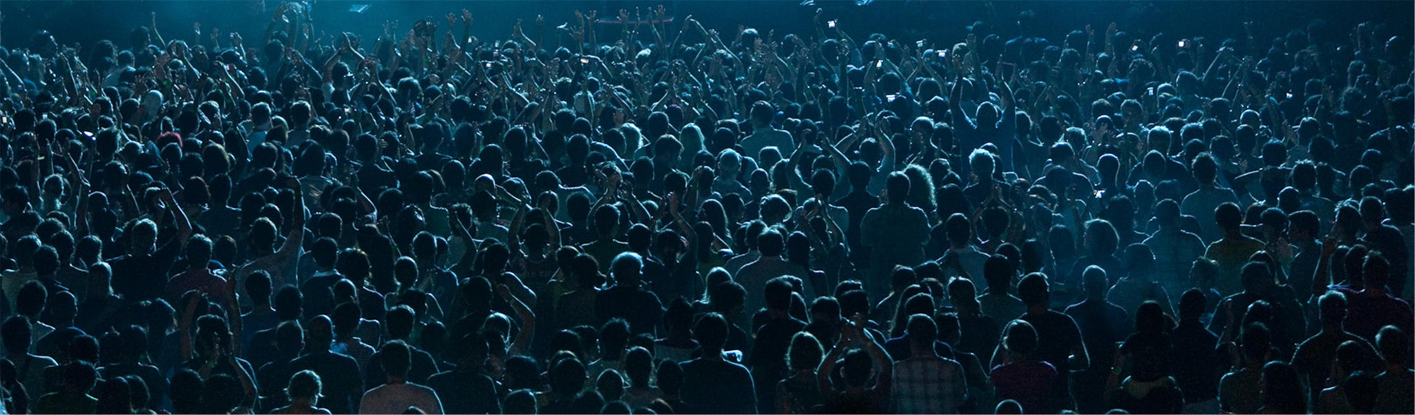 Blue Concert Crowd - Morrison Hotel Gallery