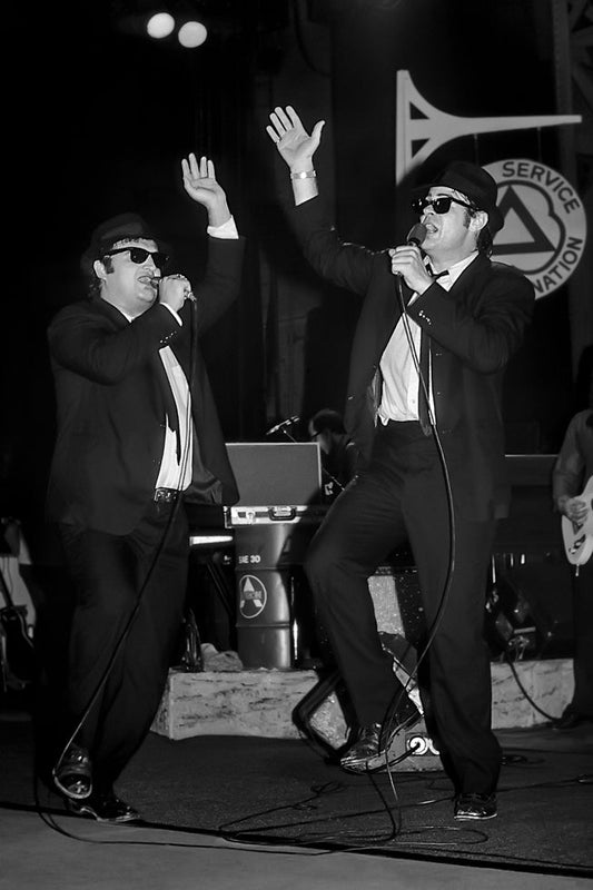 Blues Brothers, With Mircophones, 1980 - Morrison Hotel Gallery
