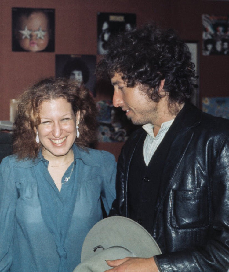 Bob Dylan and Bette Midler, Secret Sound Studios, NYC 1976 - Morrison Hotel Gallery