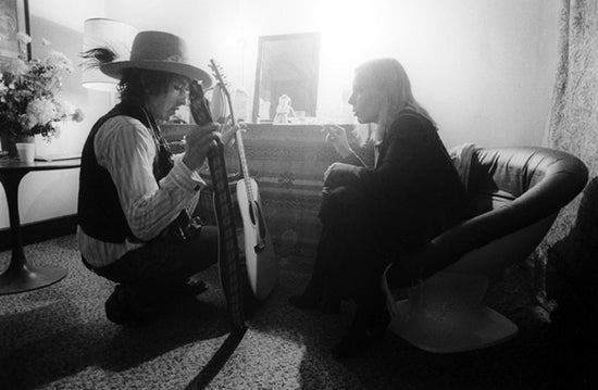 Bob Dylan and Joni Mitchell, 1975 - Morrison Hotel Gallery