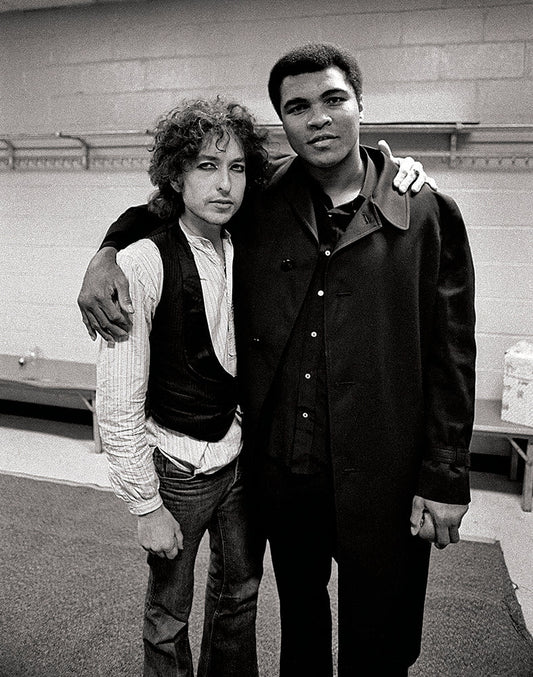 Bob Dylan and Muhammad Ali at Madison Square Garden, NYC, 1975 - Morrison Hotel Gallery