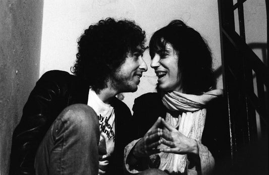 Bob Dylan and Patti Smith, Greenwich Village, NY, 1975 - Morrison Hotel Gallery