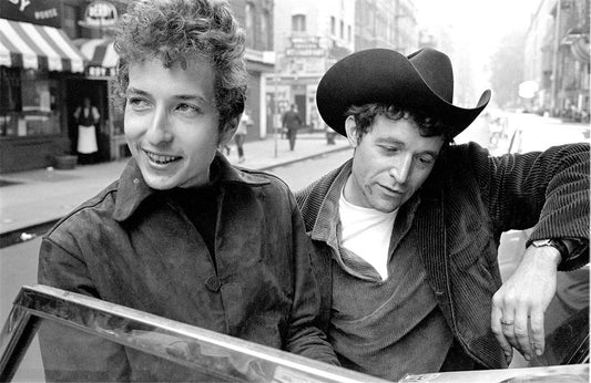 Bob Dylan and Ramblin’ Jack Elliot in Greenwich Village, NY, 1964 - Morrison Hotel Gallery