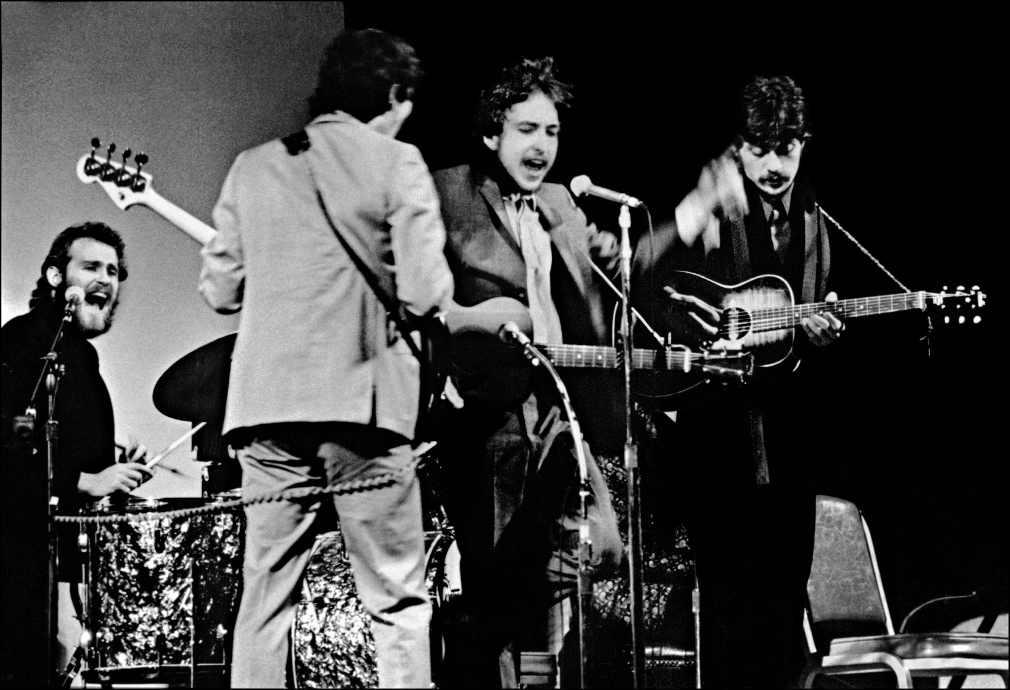 Bob Dylan and The Band, Woody Guthrie Memorial Concert, Carnegie Hall, 1968 - Morrison Hotel Gallery