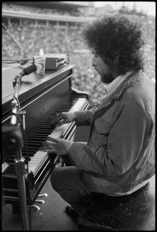 Bob Dylan, At Piano, 1975 - Morrison Hotel Gallery