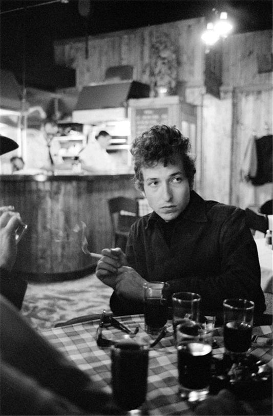 Bob Dylan at the Kettle of Fish Bar, Greenwich Village, NY, 1964 - Morrison Hotel Gallery