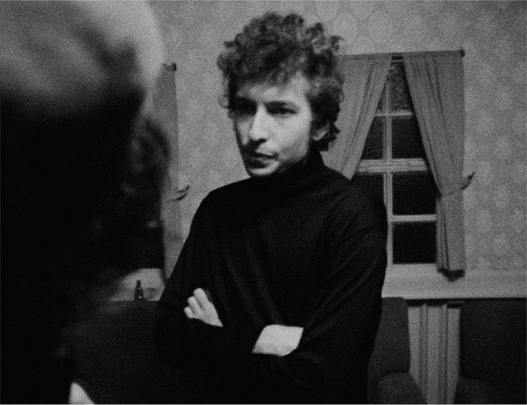 Bob Dylan, backstage at DeMontfort Hall, Leicester, 1965 - Morrison Hotel Gallery