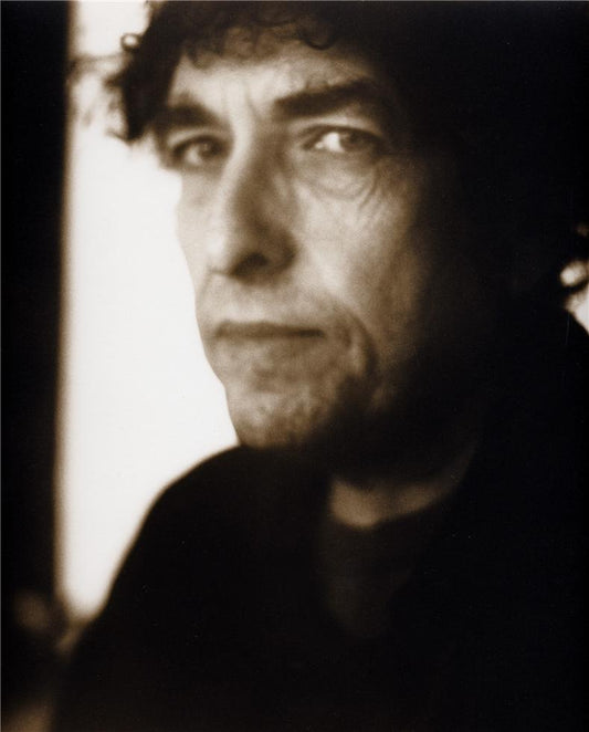 Bob Dylan, Dark Dressing Room Portrait, Germany, 1996 - Morrison Hotel Gallery