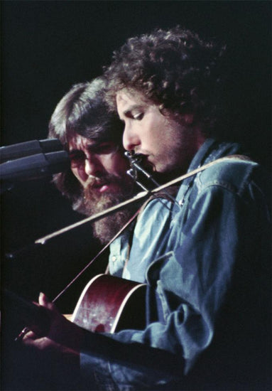 Bob Dylan & George Harrison, Concert for Bangladesh, 1971 - Morrison Hotel Gallery