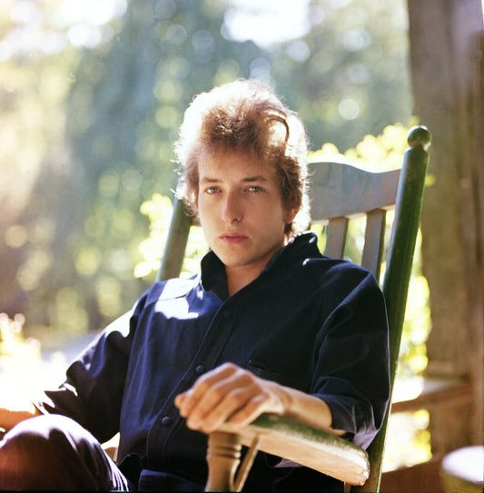 Bob Dylan, in Rocking Chair - Morrison Hotel Gallery