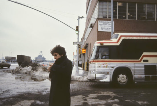 Bob Dylan, On Street Corner, 1983 - Morrison Hotel Gallery