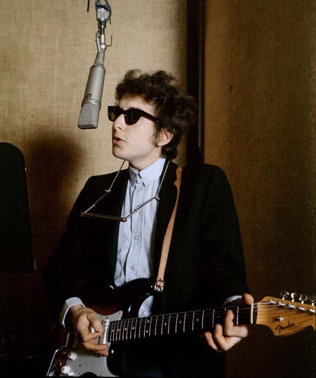 Bob Dylan, ‘Recording Bring It All Back Home’ at Columbia Records Studio, NYC, 1965 - Morrison Hotel Gallery