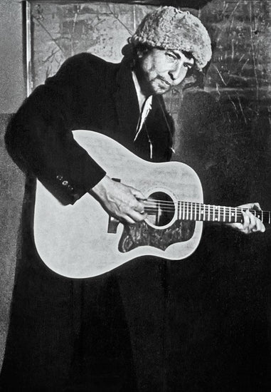 Bob Dylan, with guitar, 1983 - Morrison Hotel Gallery