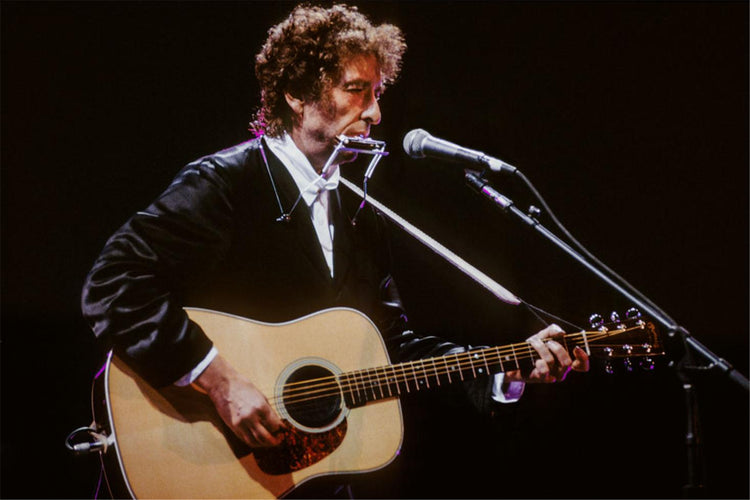 Bob Dylan with Martin Guitar, 1992 - Morrison Hotel Gallery