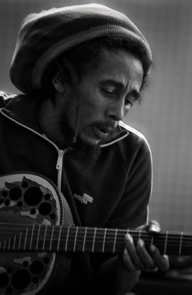Bob Marley, Playing Guitar, 1980 - Morrison Hotel Gallery