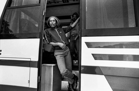 Bob Marley, Tour Bus, 1980 - Morrison Hotel Gallery