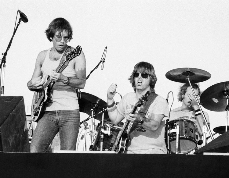 Bob Weir, Phil Lesh, and Bill Kreutzmann, Grateful Dead, Rochester, NY, 1979 - Morrison Hotel Gallery