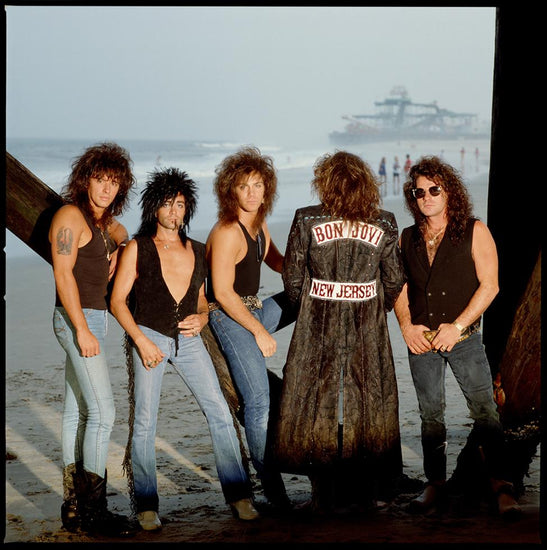 Bon Jovi (On Beach), Seaside Heights, NJ, 1988 - Morrison Hotel Gallery
