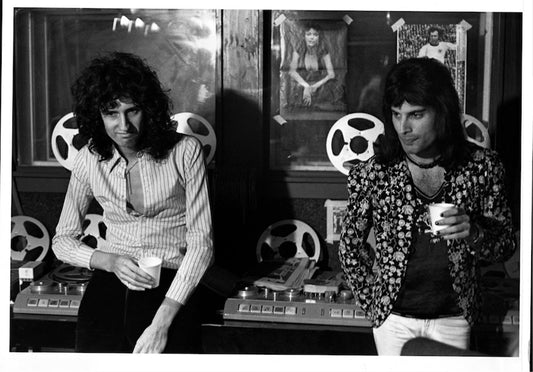Brian May and Freddie Mercury, Queen - Morrison Hotel Gallery