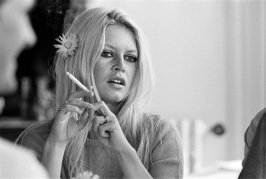 Brigitte Bardot, Flower in her hair, Deauville, 1968 - Morrison Hotel Gallery