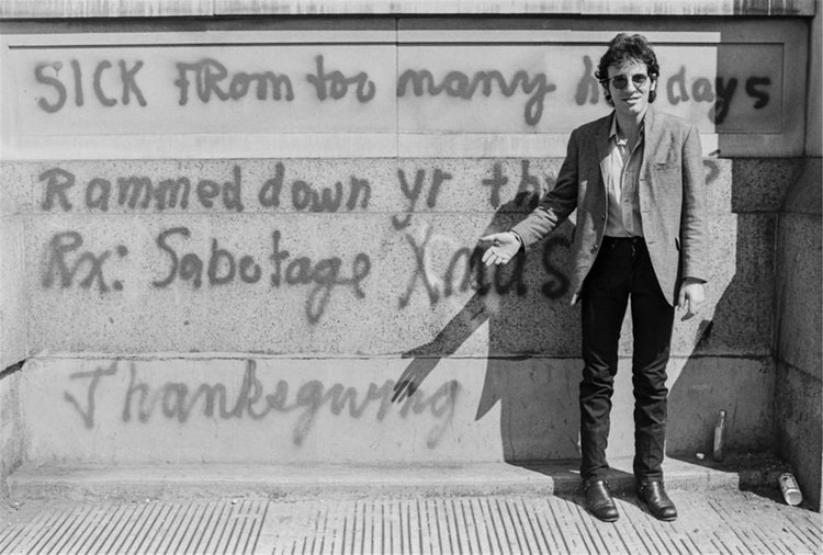 Bruce Springsteen and Graffiti, 1978 - Morrison Hotel Gallery