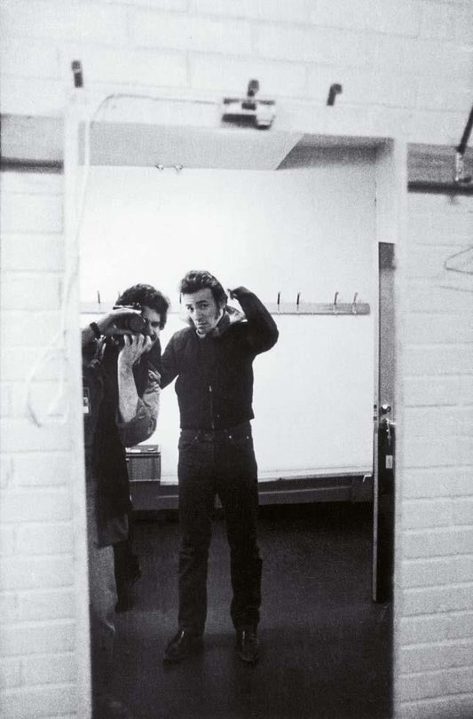 Bruce Springsteen and Jim Marchese - Morrison Hotel Gallery