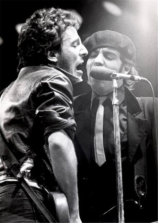 Bruce Springsteen and Steven Van Zandt, Europe, 1981 - Morrison Hotel Gallery