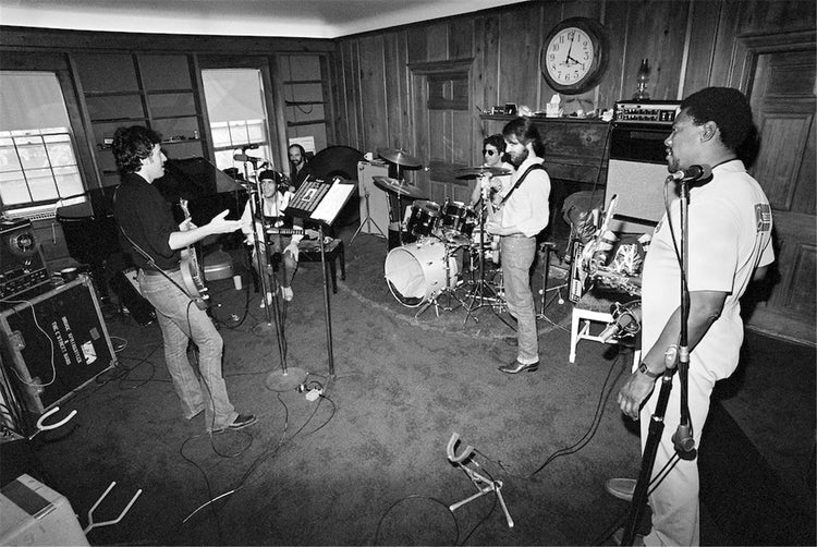 Bruce Springsteen and the E Street Band Rehearsing at Home, Holmdel, New Jersey, 1978 - Morrison Hotel Gallery