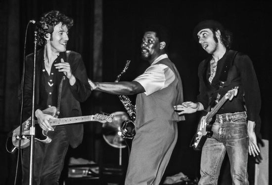 Bruce Springsteen, Clarence Clemons and Steven Van Zandt, 1978 - Morrison Hotel Gallery