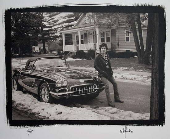 Bruce Springsteen, Corvette Winter, Haddonfield, NJ, 1978 - Morrison Hotel Gallery