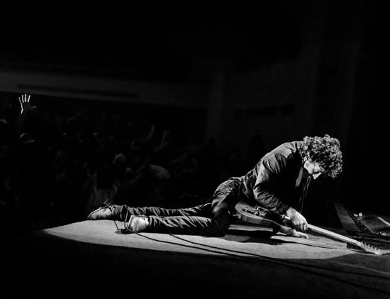 Bruce Springsteen Crawling Onstage with Telecaster, 1978 - Morrison Hotel Gallery