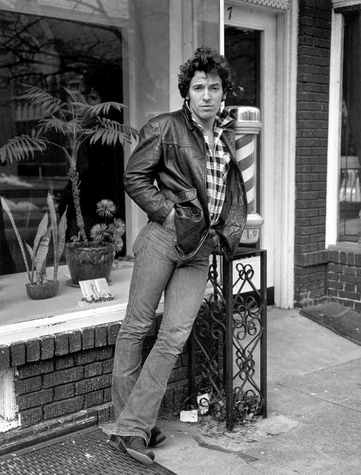 Bruce Springsteen, Haddonfield NJ, 'Frank's Barbershop' 1978 - Morrison Hotel Gallery