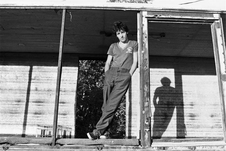 Bruce Springsteen in Empty Railcar, 1978 - Morrison Hotel Gallery