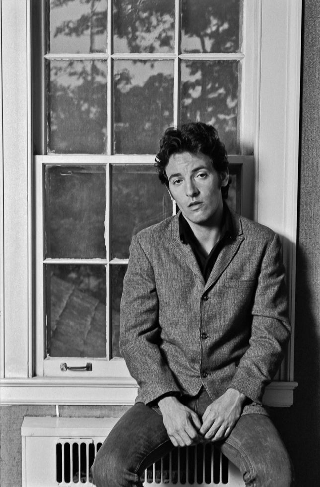 Bruce Springsteen in Grey Suit at Window, 1978 - Morrison Hotel Gallery